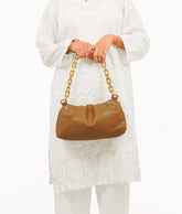 Mustard cloud bag